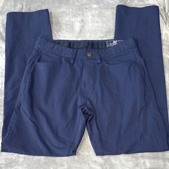 ~Vineyard Vines Cotton/Nylon Blend Men’s Pants - Picture 3 of 8